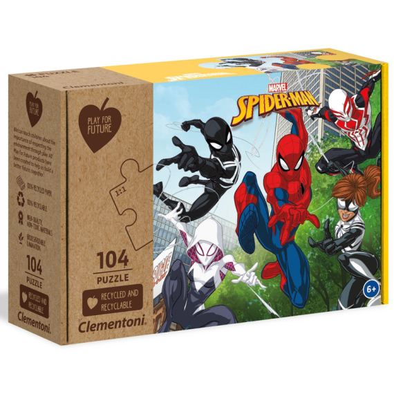 Puzzle 104 dílků Spiderman                    