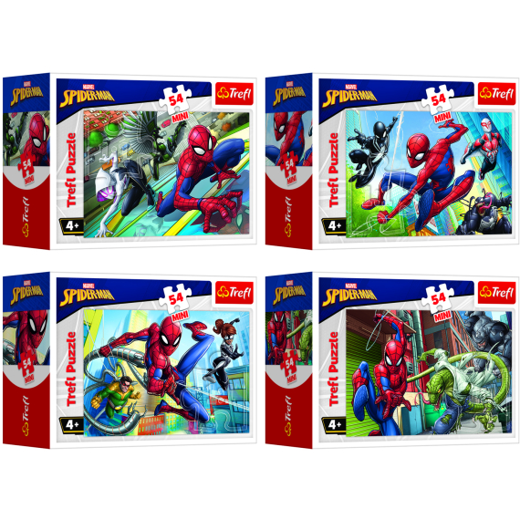Puzzle mini Disney Marvel Spiderman 54 dílků                    