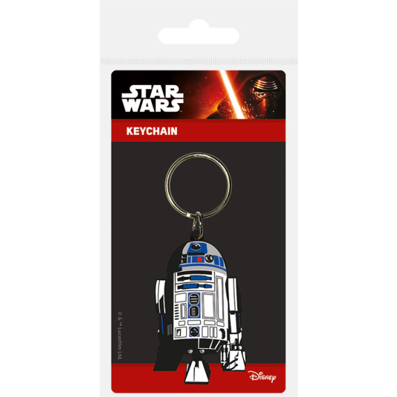 Klíčenka gumová, Star Wars - R2-D2                    