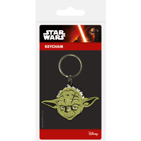 Klíčenka gumová, Star Wars - Yoda                    