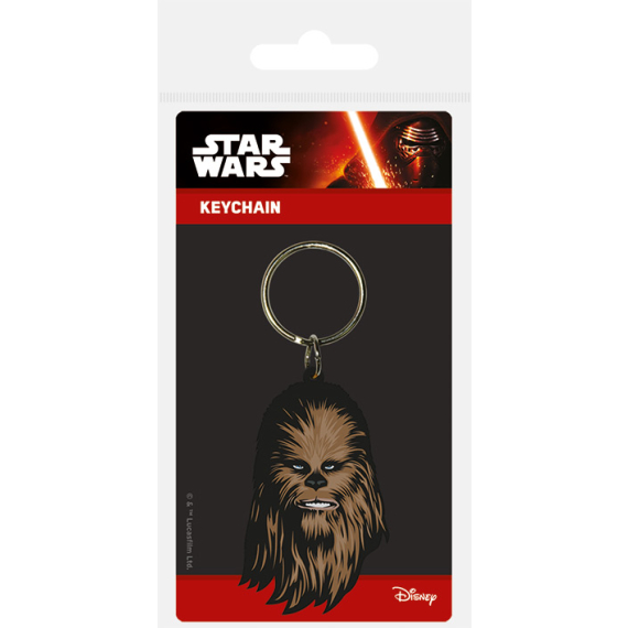 E-shop Klíčenka gumová, Star Wars - Chewbacca