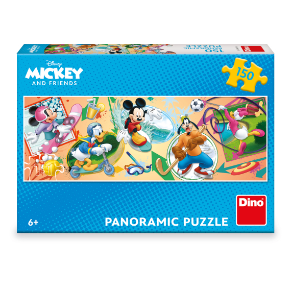 Panoramic Puzzle Mickey 150 dílků                    
