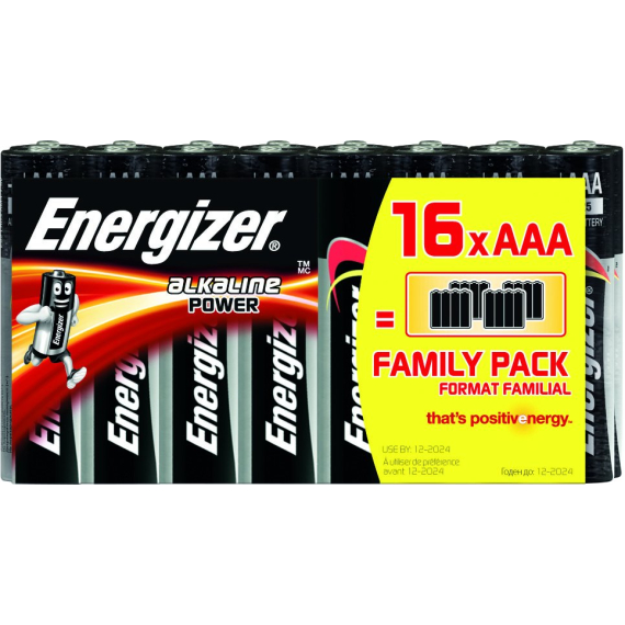 Energizer Alkaline Power AAA 16 pack                    
