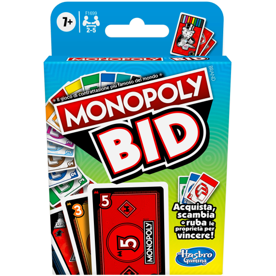 Karetní hra Monopoly Bid                    