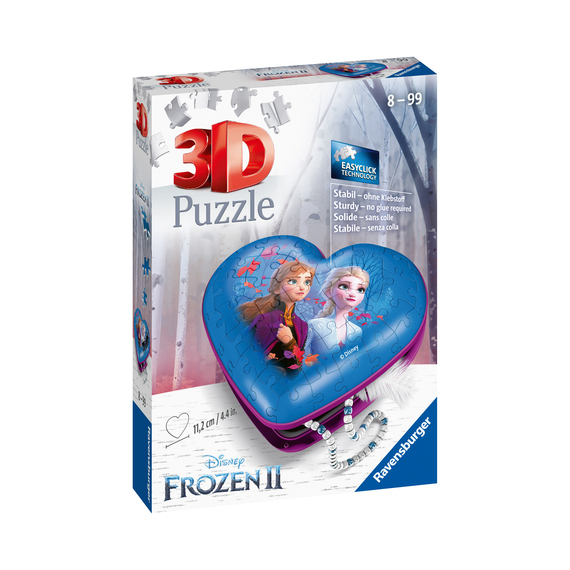 Puzzle 3D Srdce Ledové království 2 54 dílků                    