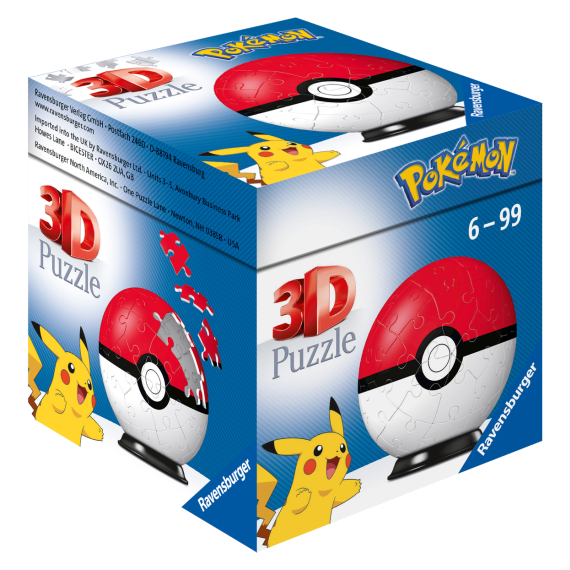 Puzzle Ball 3D Pokémon Motiv 1 - položka 54 dílků                    