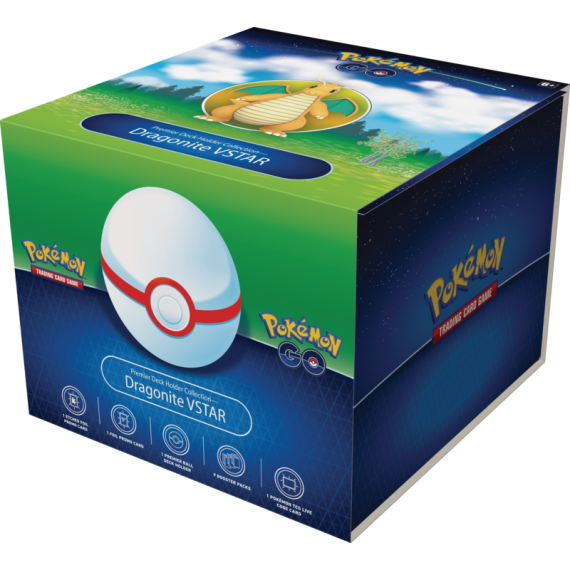Pokémon TCG: Pokémon GO Premier Deck Holder Collection - Dra                    