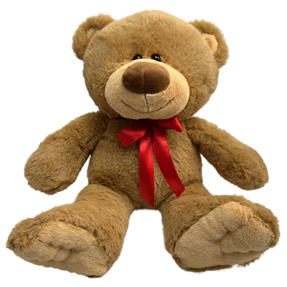 E-shop Mazlíci plyšové zvířátko Medvídek 25 cm béžový se srdcem a s