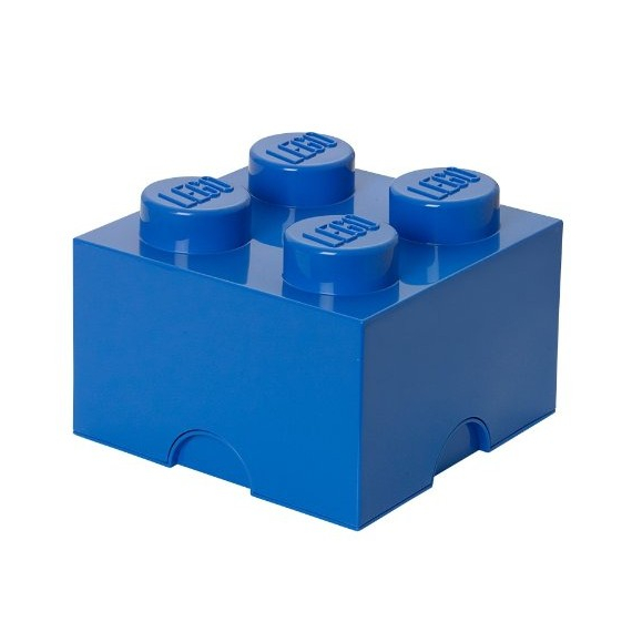 LEGO úložný box 250 x 250 x 180 mm - modrá                    