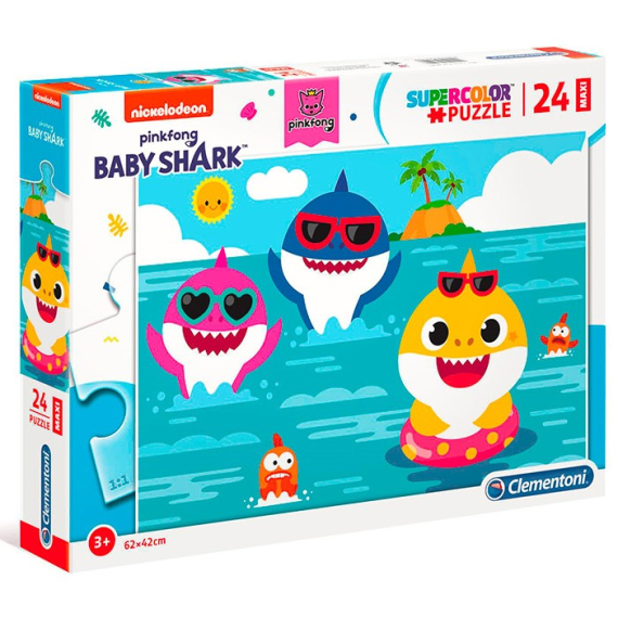 Puzzle Maxi Baby Shark 24 dílků                    