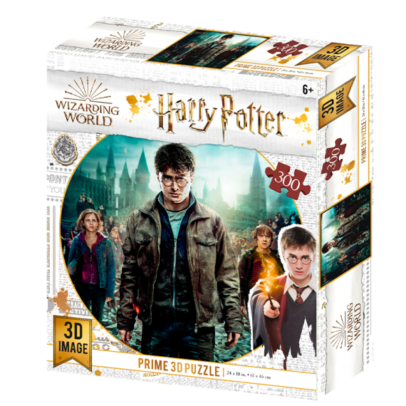 E-shop Puzzle 3D Harry, Hermiona a Ron 300 dílků