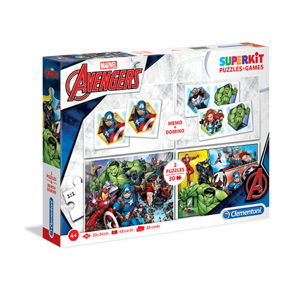 Puzzle Superkit 4v1 Avengers                    