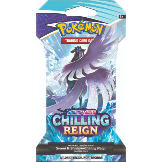 Pokémon TCG: SWSH06 Chilling Reign - 1 Blister Booster                    