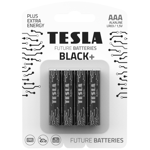 Baterie AAA black+                    