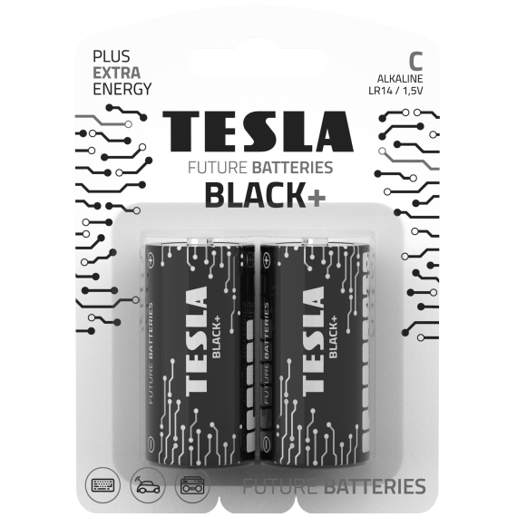 Baterie C black+                    