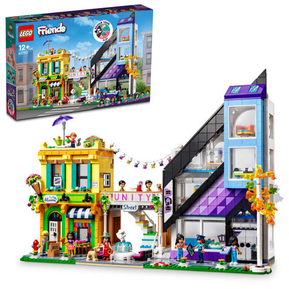 LEGO® Friends 41732 Květinářství a design studio v centru mě                    