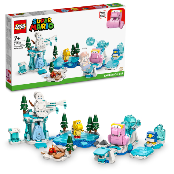 LEGO® Super Mario™ 71417 Sněhové dobrodružství s Fliprusem – rozšiřující set                    