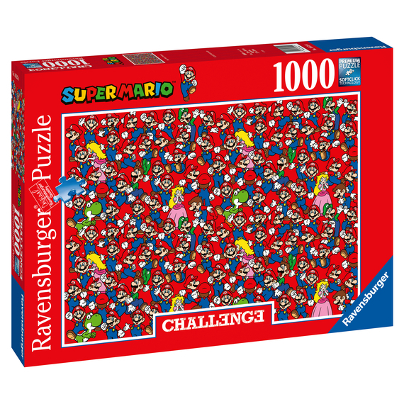 Puzzle Super Mario Výzva 1000 dílků                    