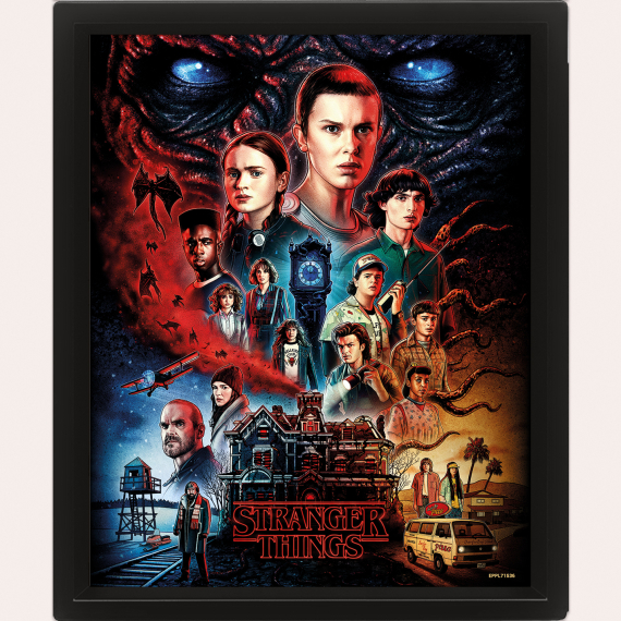 3D Obraz Stranger Things Vecna                    
