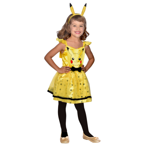 Dětský kostým Pikachu Dress 3 - 4 let                    
