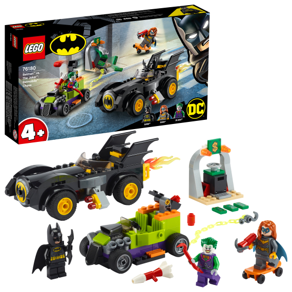 Lego Super Heroes 76180 Batman™ vs. Joker™ Honička v Batmobilu                    