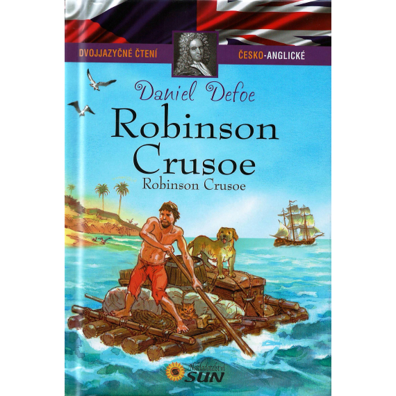 Dvojjazyčné čtení Č-A Robinson Crusoe                    