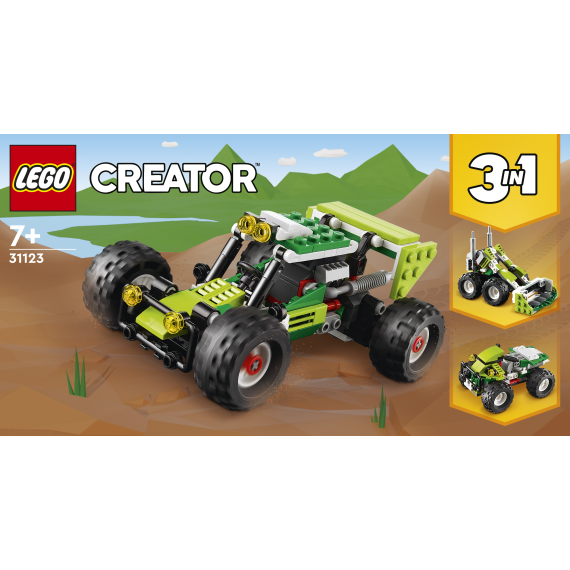LEGO® Creator 3 v 1 31123 Terénní bugina                    