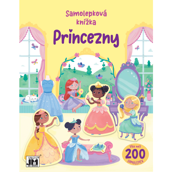 Samolepková knížka/ Princezny                    
