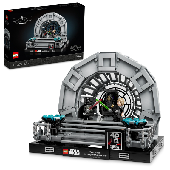 E-shop LEGO® Star Wars™ 75352 Císařův trůnní sál – diorama