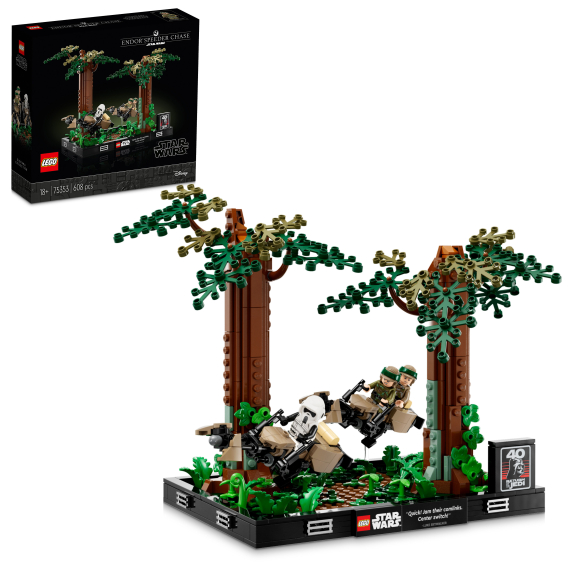 E-shop LEGO® Star Wars™ 75353 Honička spídrů na planetě Endor™ – diorama