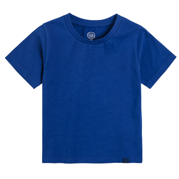 E-shop Basic tričko s krátkým rukávem- tmavě modré - 92 BLUE