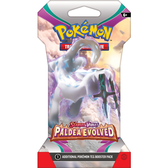 Pokémon TCG: SV02 Paldea Evolved - 1 Blister Booster                    
