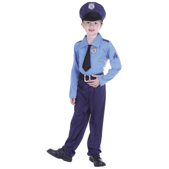 Kostým policista,110-120 cm                    