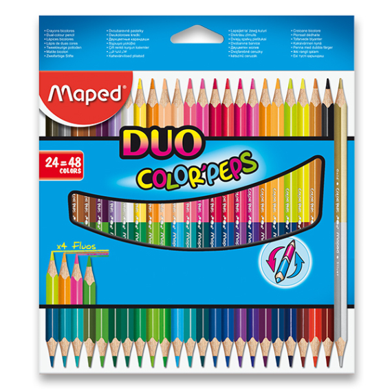 E-shop Color´Peps Duo, pastelky 48 barev