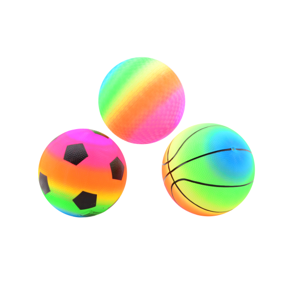 E-shop Duhový míč 20 cm - pětiúhelníky