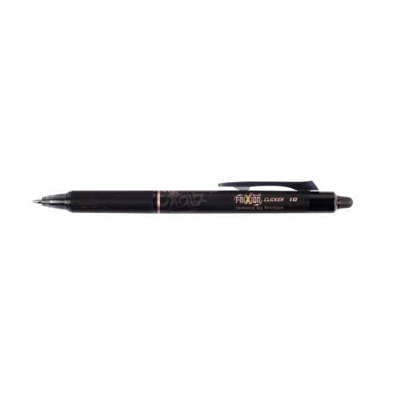 PILOT FriXion Clicker 1,0 gumovací pero černý                    