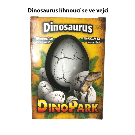 Dinosaurus líhnoucí se ve vejci                    