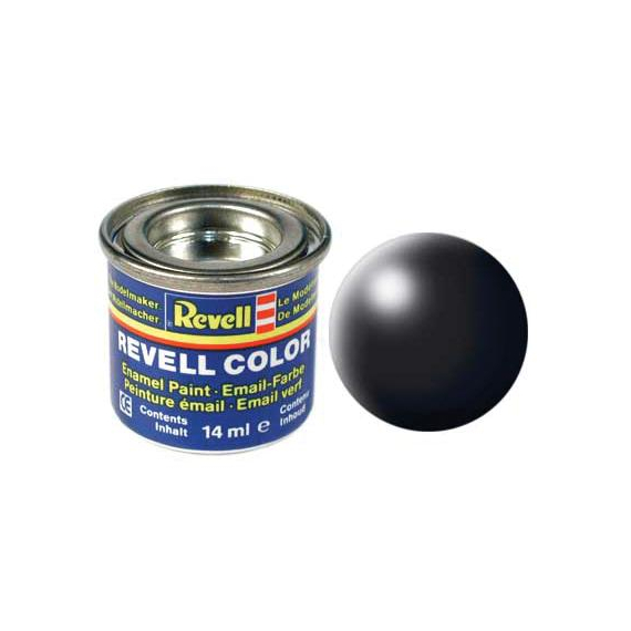 Barva Revell emailová - 32302 - hedvábná černá                    