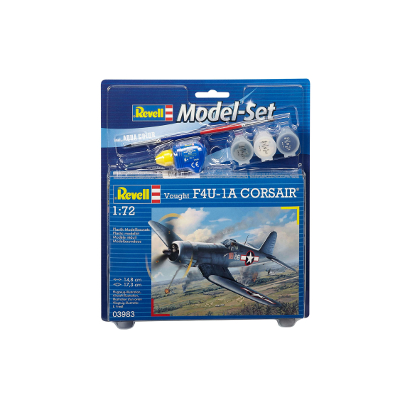 ModelSet letadlo 63983 - Vought F4U-1A Corsair (1:72)                    