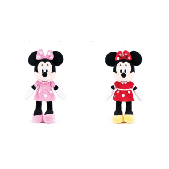 Minnie růžové šaty 30 Plyš                    