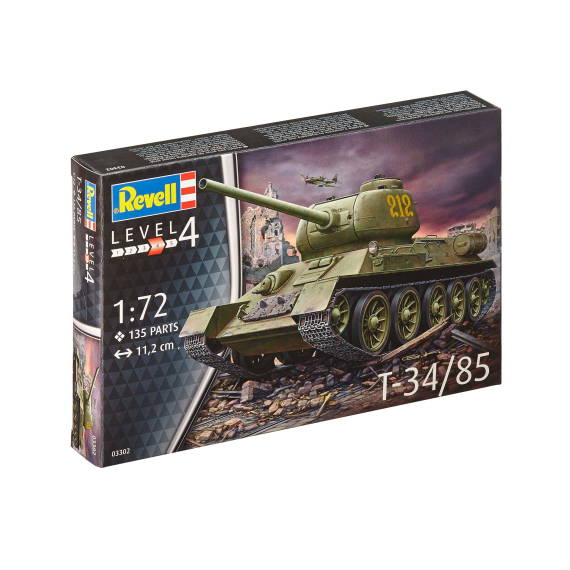 Plastic ModelKit tank 03302 - T-34/85 (1:72)                    