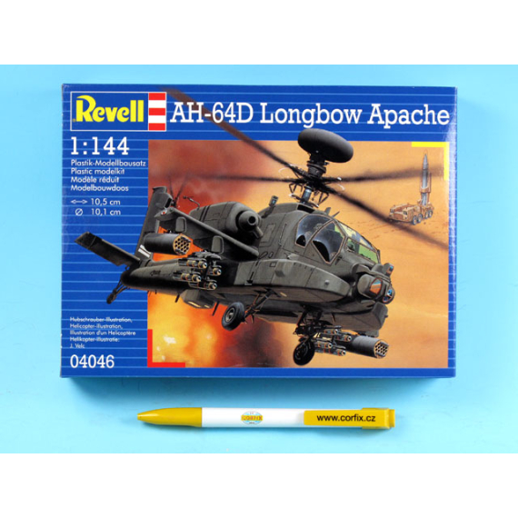 Plastic ModelKit vrtulník 04046 - AH-64D Longbow A                    