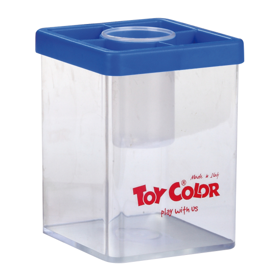 Kelímek na vodu a štětce Koral Toy Color,mix barev                    