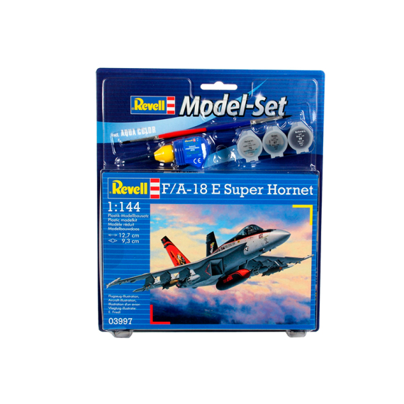 E-shop ModelSet letadlo 63997 - F/A-18E Super Hornet (1:144)