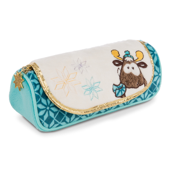 Plyšový penál se zipem Sob Reny Heart 19x7x7 cm                    
