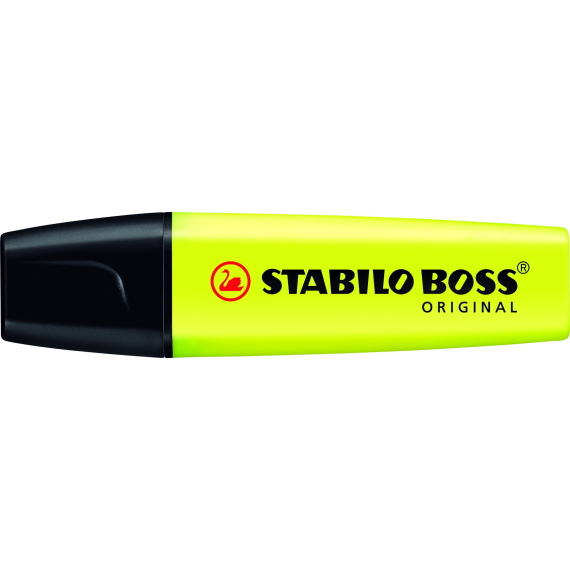 Zvýrazňovač - STABILO BOSS ORIGINAL - 1 ks - žlutá                    