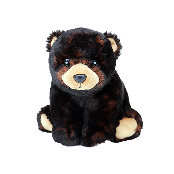 Beanie Babies Kodi, 15 cm - černý medvěd (3)                    