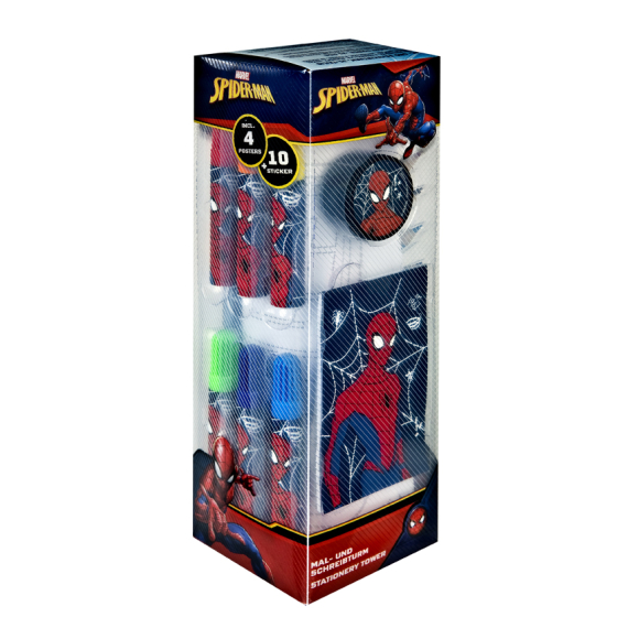 Školní potřeby Tower Spiderman 35 ks                    
