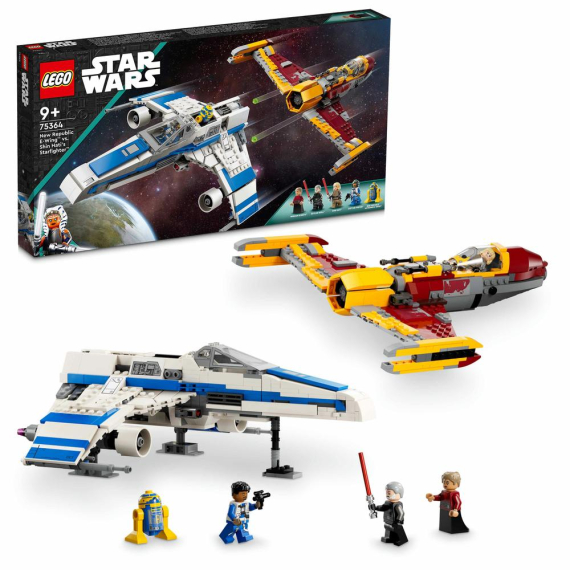 E-shop LEGO® Star Wars™ 75364 Stíhačka E-wing™ Nové republiky vs. stíhačka Shin Hati