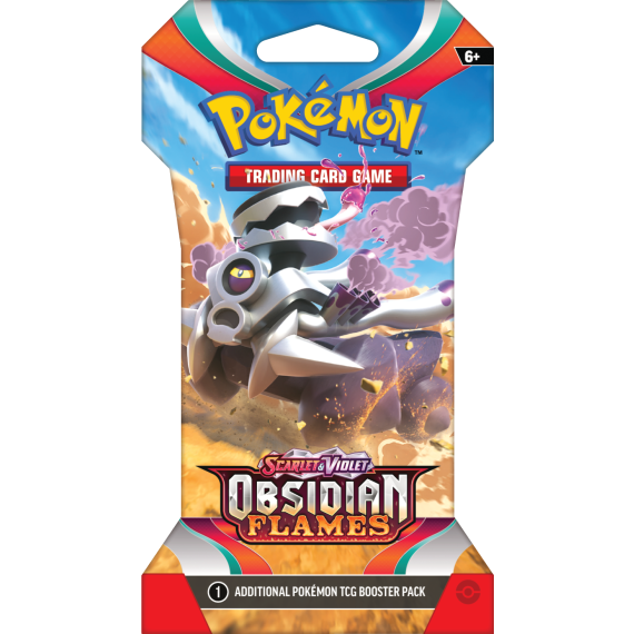 Pokémon TCG: SV03 Obsidian Flames - 1 Blister Booster                    